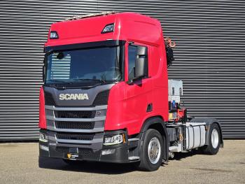 Scania Scania R500 HMF 19 tm CRANE / KRAN / RETARDER